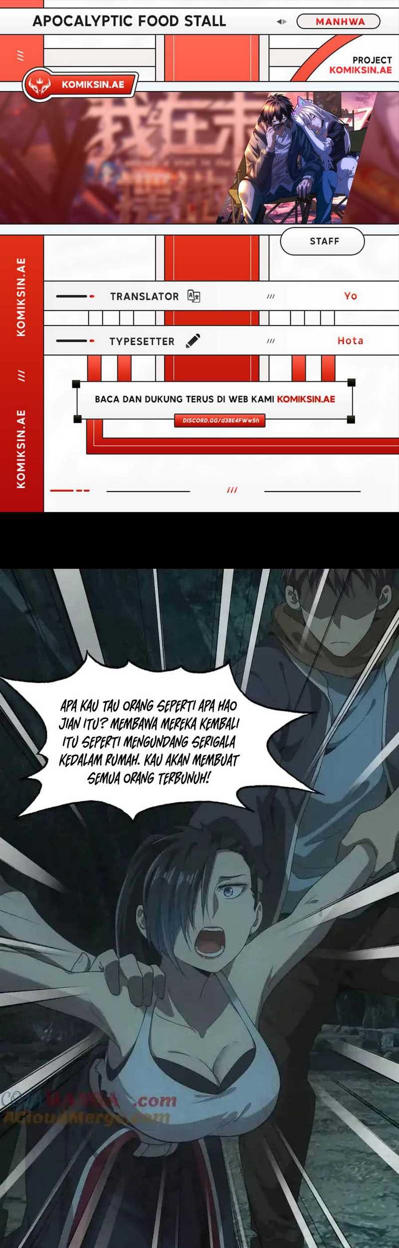 Apocalyptic Food stall chapter 46 halaman 1