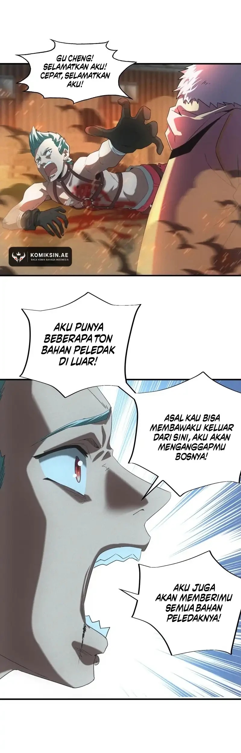 Apocalyptic Food stall chapter 54 halaman 28
