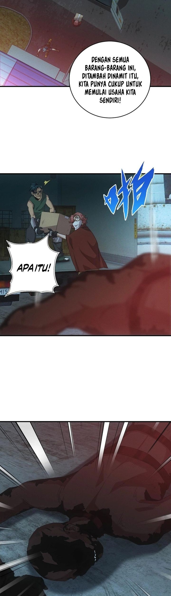 Apocalyptic Food stall chapter 55 halaman 23