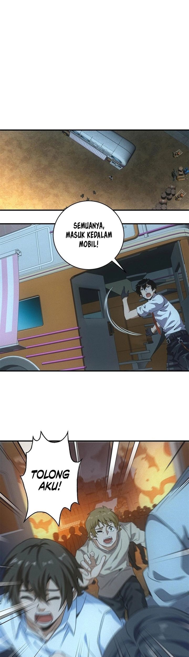 Apocalyptic Food stall chapter 55 halaman 27