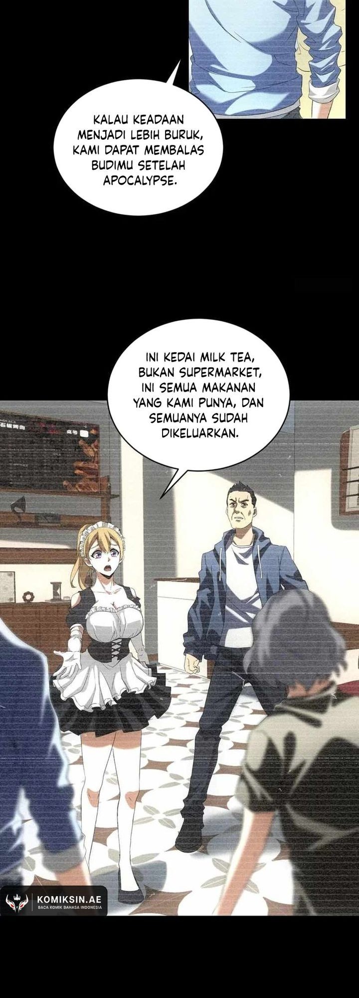 Apocalyptic Food stall chapter 8 halaman 12