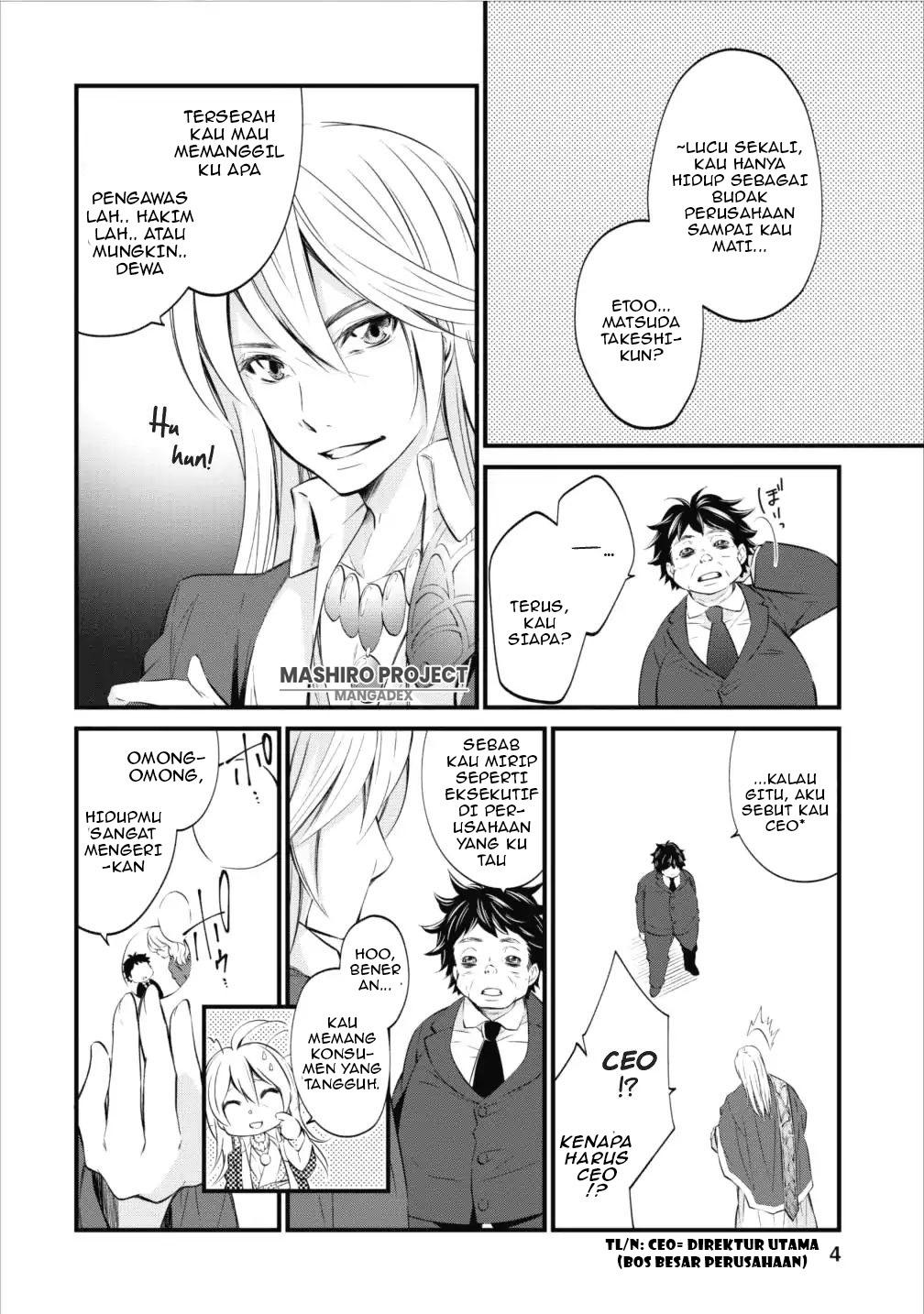 Arafoo Shachiku no Golem Master chapter 1 halaman 5