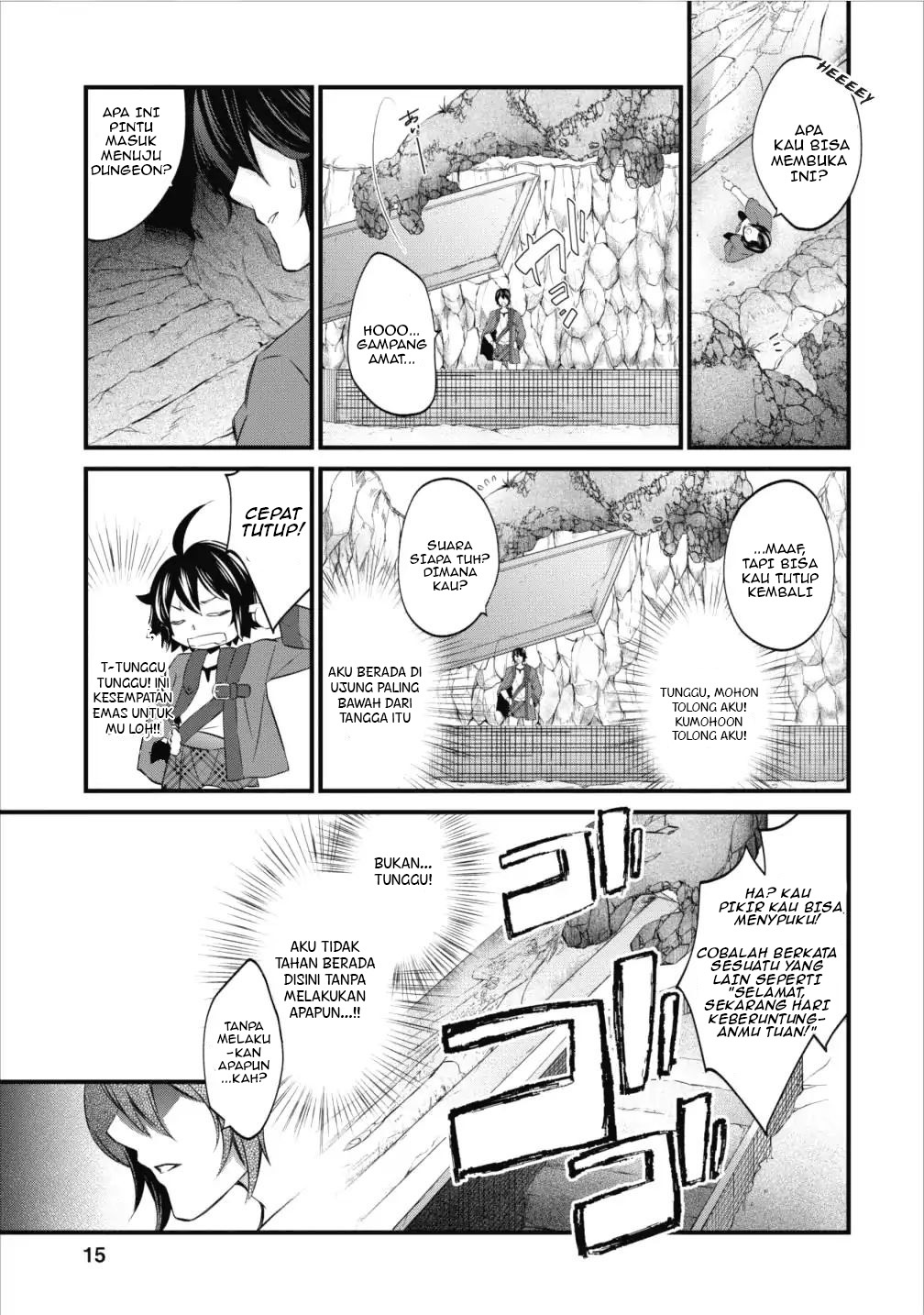 Arafoo Shachiku no Golem Master chapter 1 halaman 16