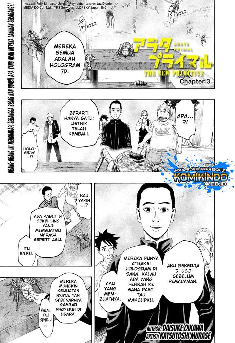Arata Primal: The New Primitive Bab 03 halaman 2