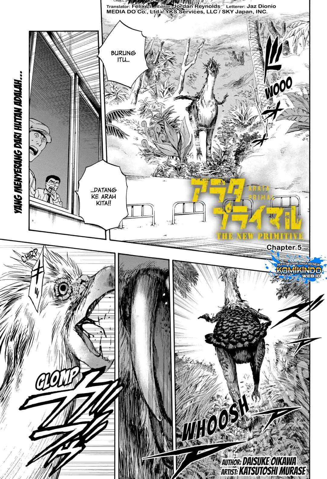 Arata Primal: The New Primitive chapter 05 halaman 2