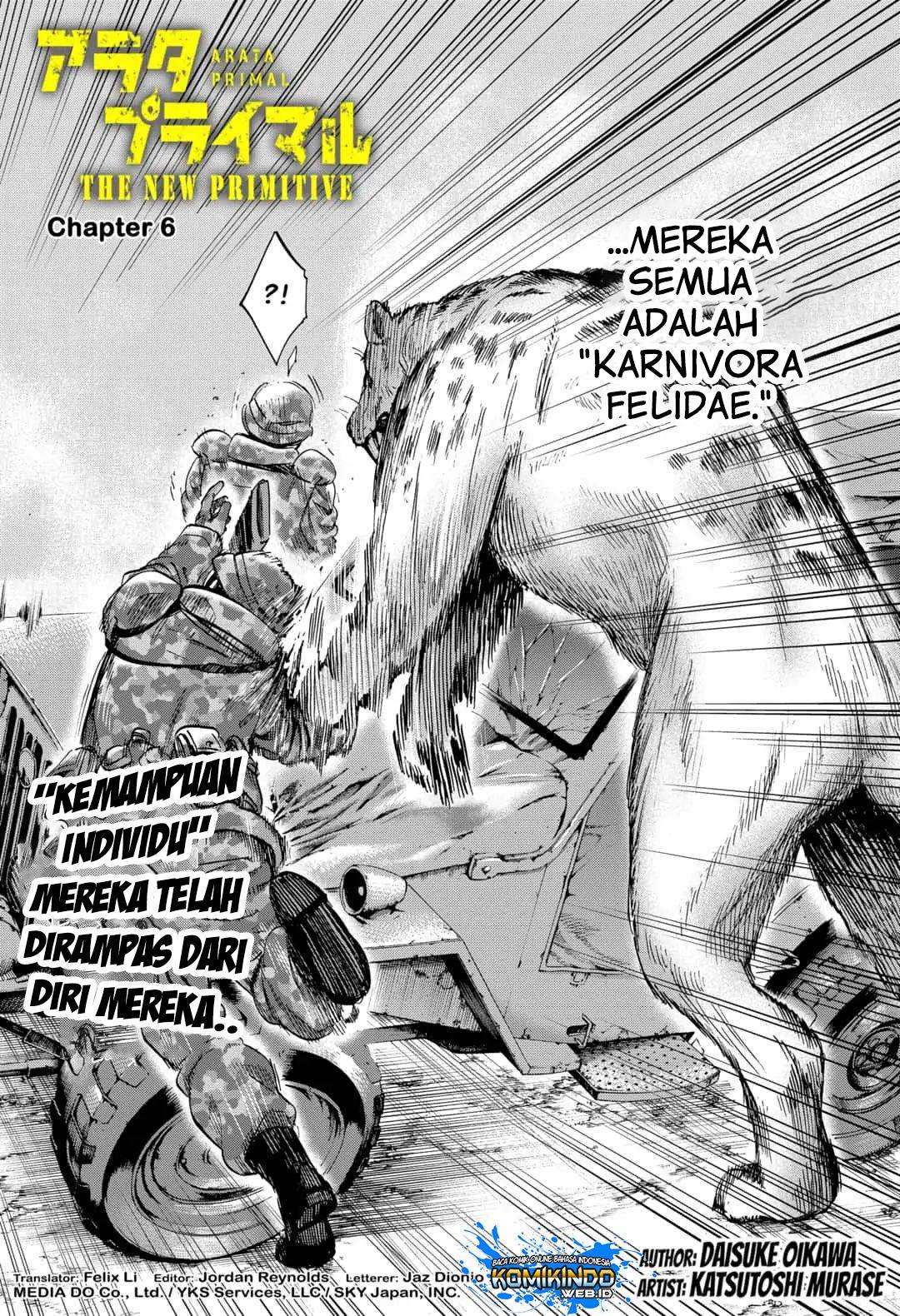 Arata Primal: The New Primitive chapter 06 halaman 3
