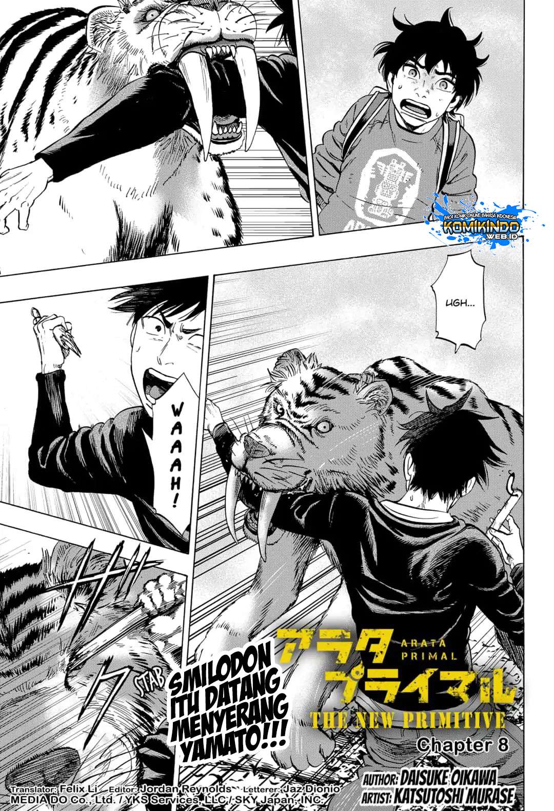 Arata Primal: The New Primitive chapter 08 halaman 2