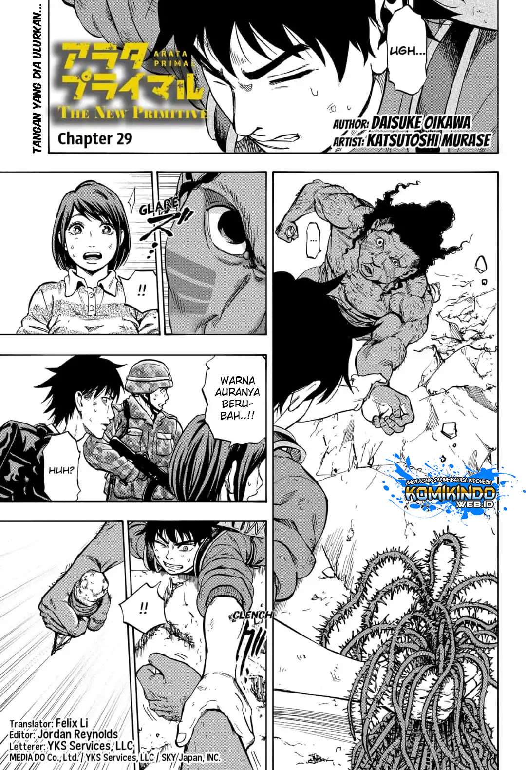 Arata Primal: The New Primitive Bab 29 halaman 2