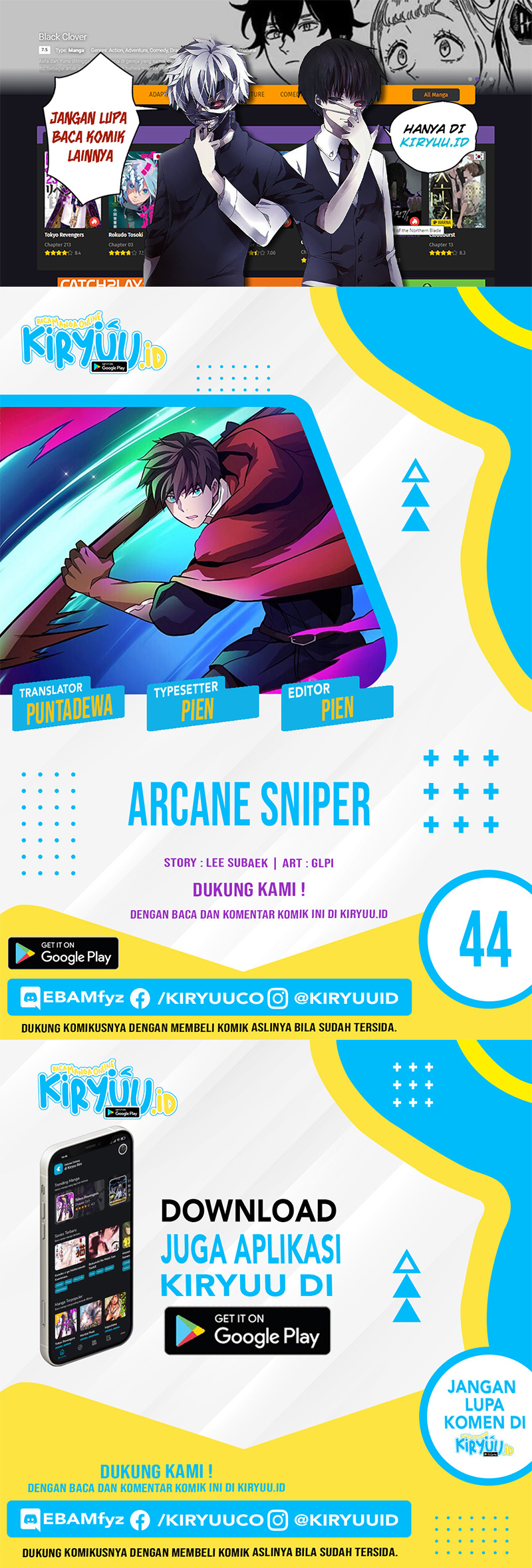 Arcane Sniper Bab 44 halaman 1
