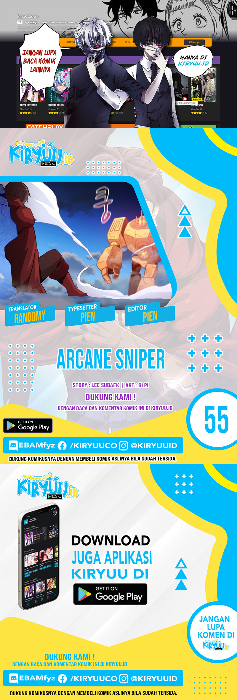Arcane Sniper chapter 55 halaman 1