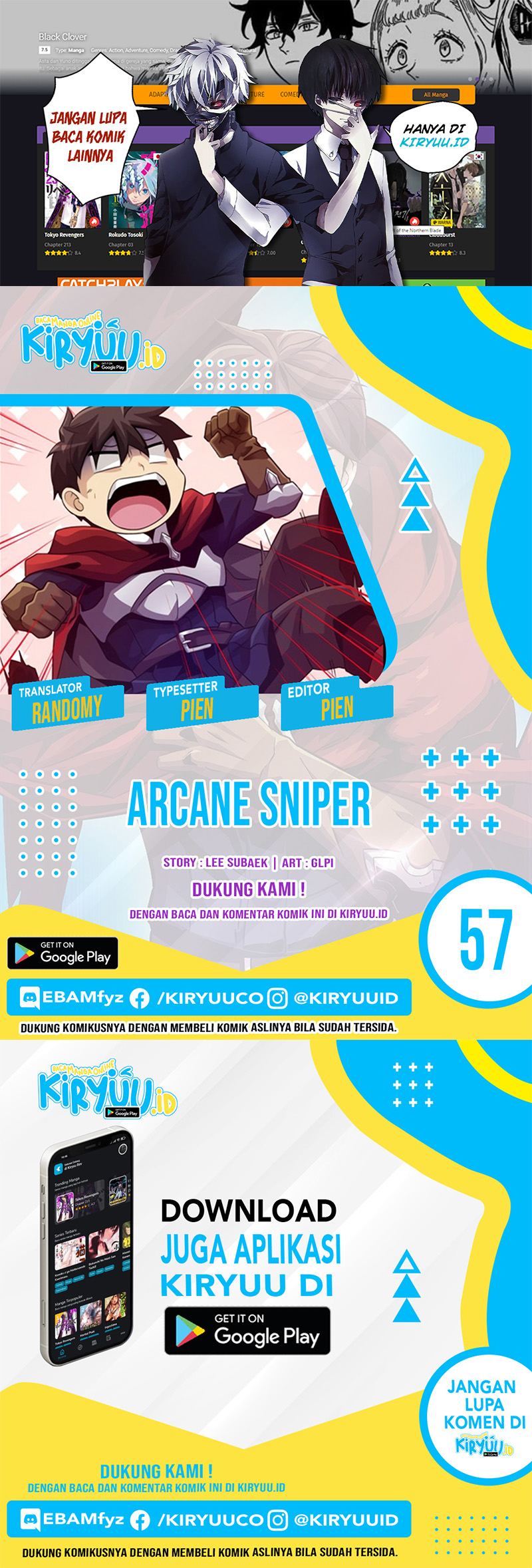Arcane Sniper chapter 57 halaman 1