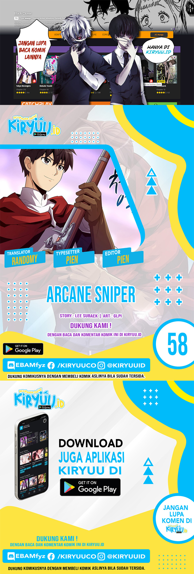 Arcane Sniper Bab 58 halaman 1