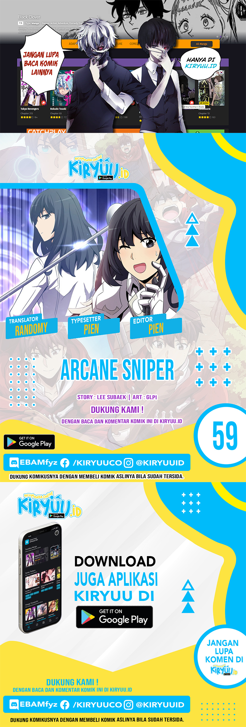 Arcane Sniper Bab 59 halaman 1