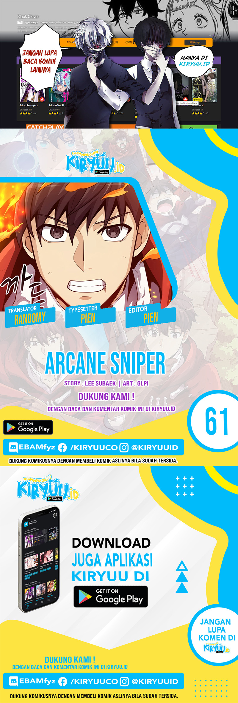 Arcane Sniper Bab 61 halaman 1
