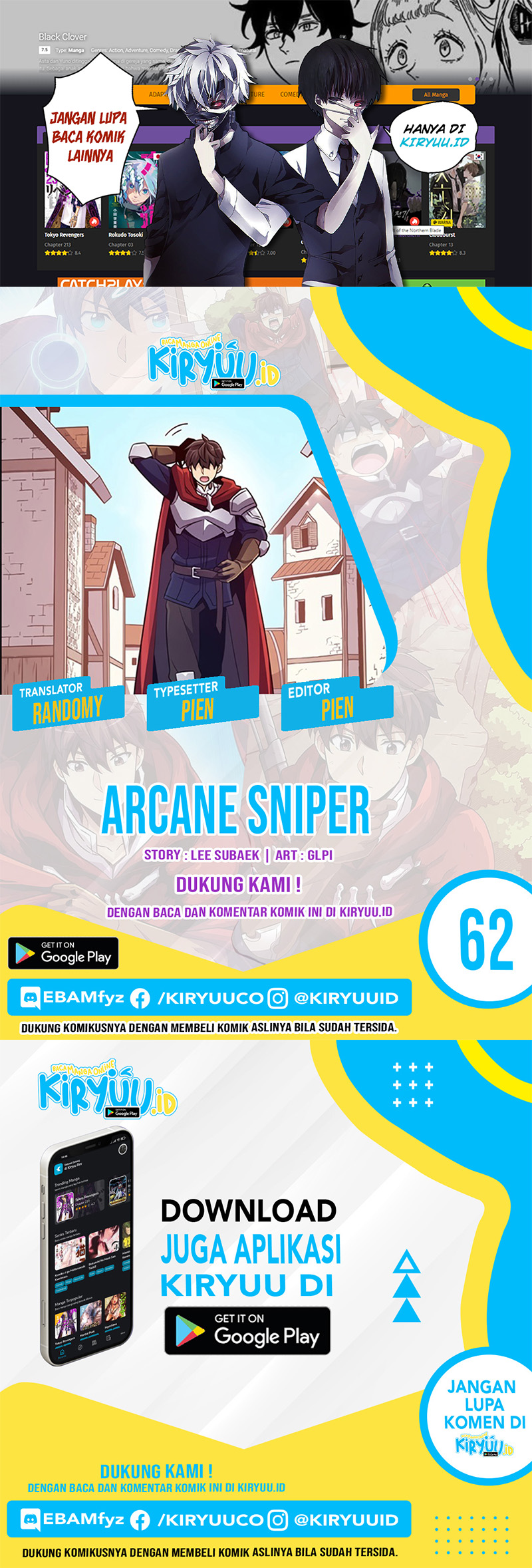 Arcane Sniper Bab 62 halaman 1