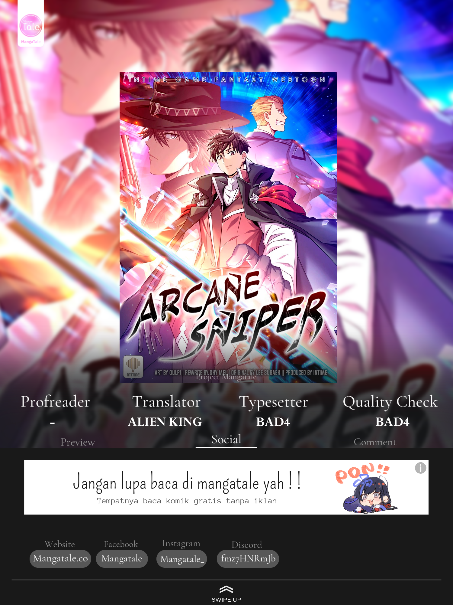 Arcane Sniper Bab 95 halaman 1