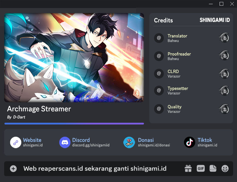 Archmage Streamer Bab 56 halaman 1