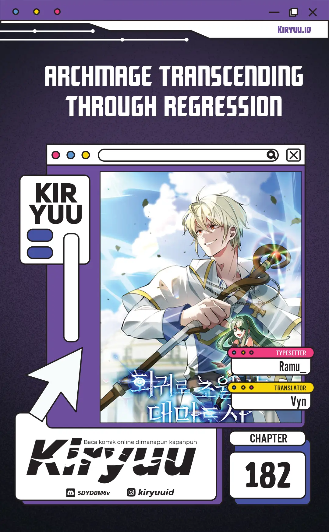 Archmage Transcending Through Regression chapter 182 halaman 1
