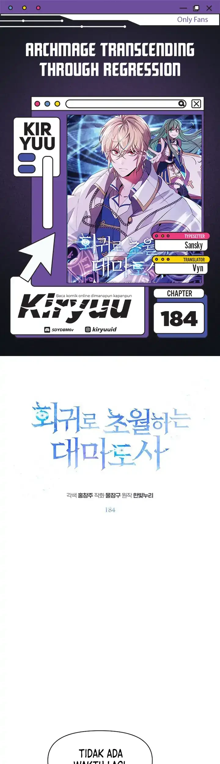 Archmage Transcending Through Regression Bab 184 halaman 1