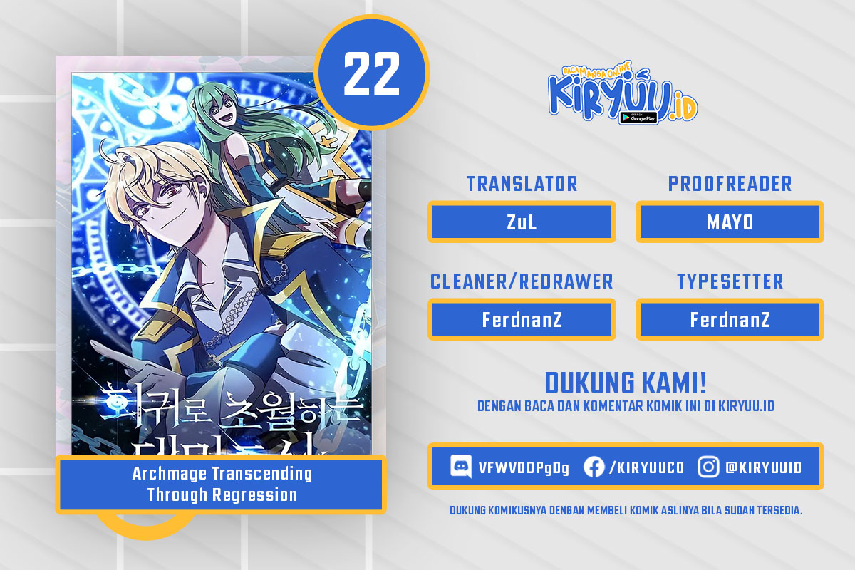 Archmage Transcending Through Regression chapter 22 halaman 1