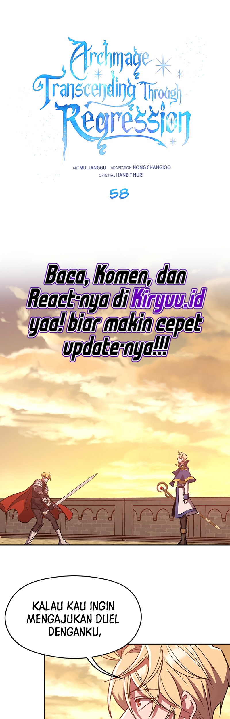 Archmage Transcending Through Regression Bab 58 halaman 2
