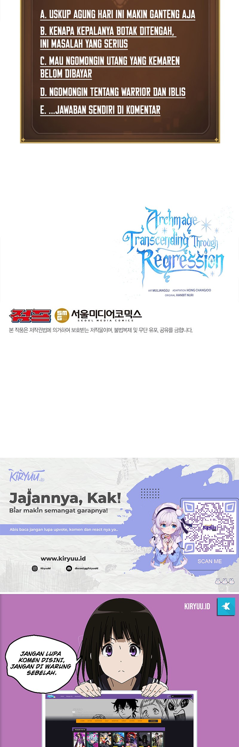 Archmage Transcending Through Regression Bab 60 halaman 50