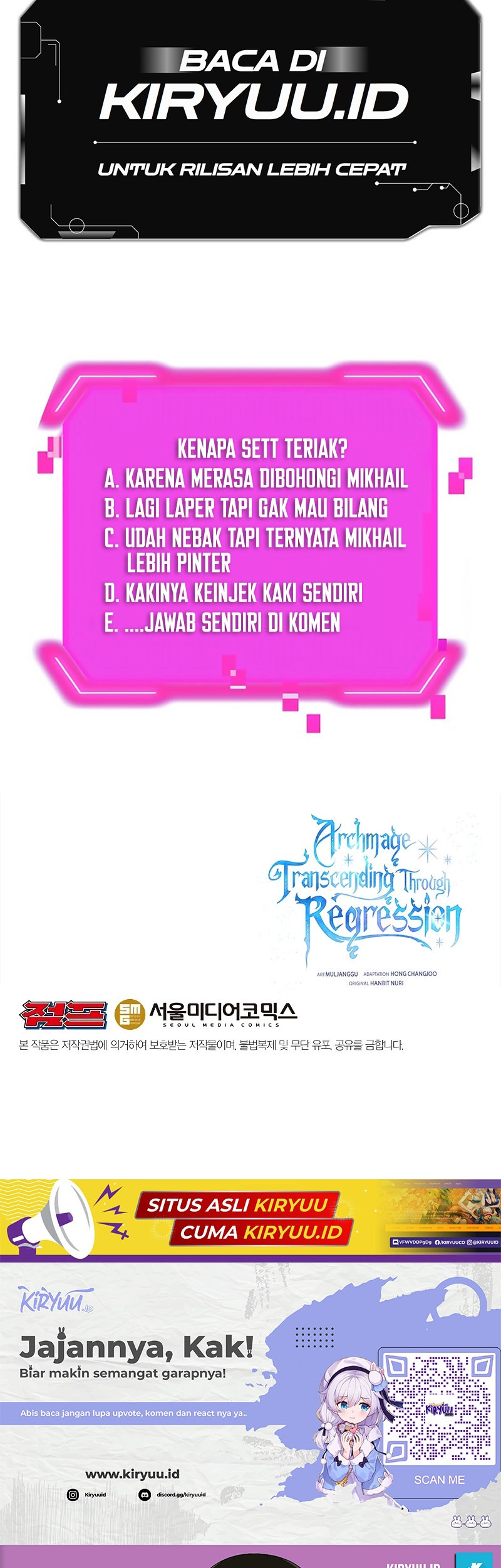 Archmage Transcending Through Regression Bab 61 halaman 50
