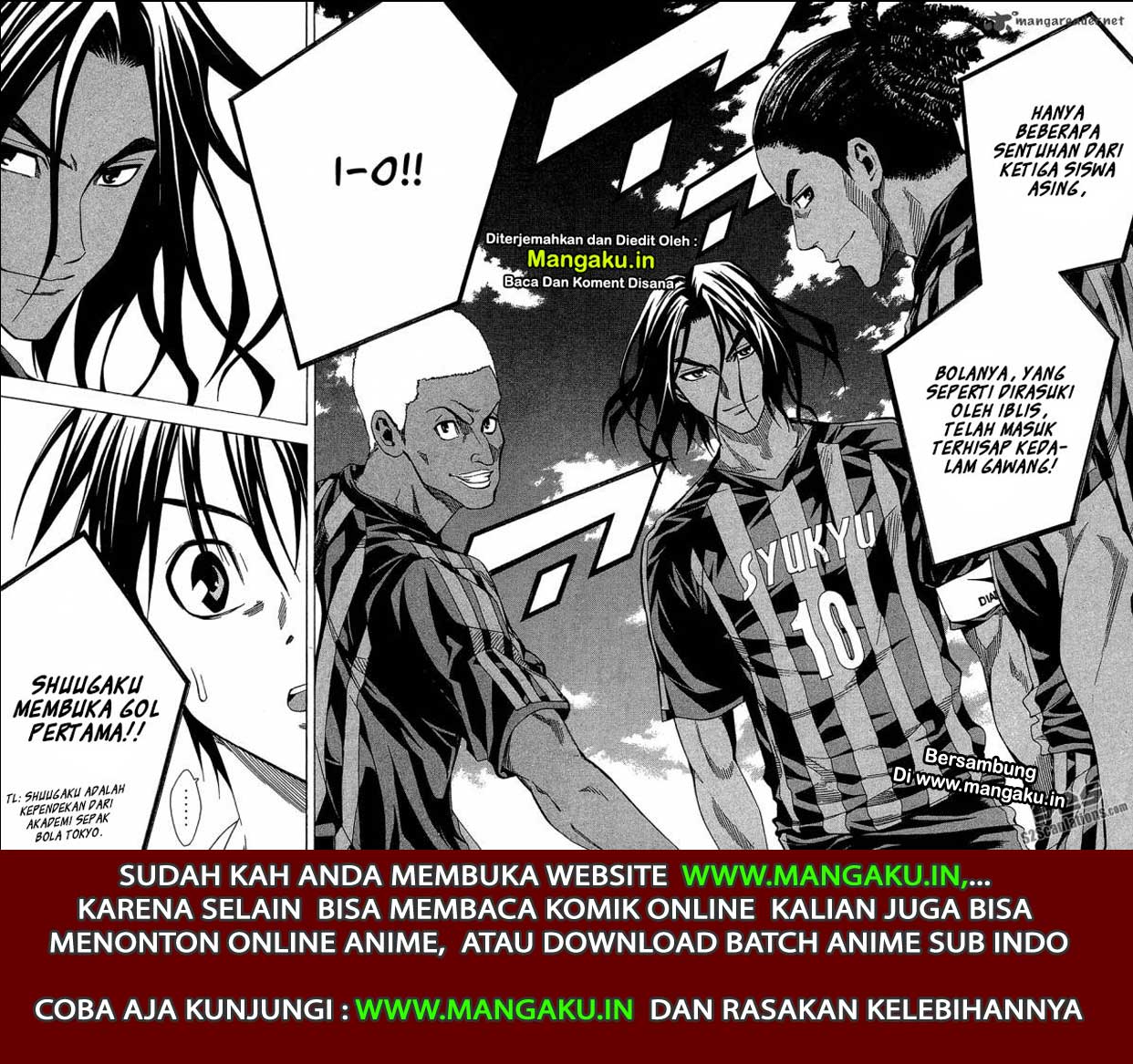 Area no Kishi chapter 116 halaman 21