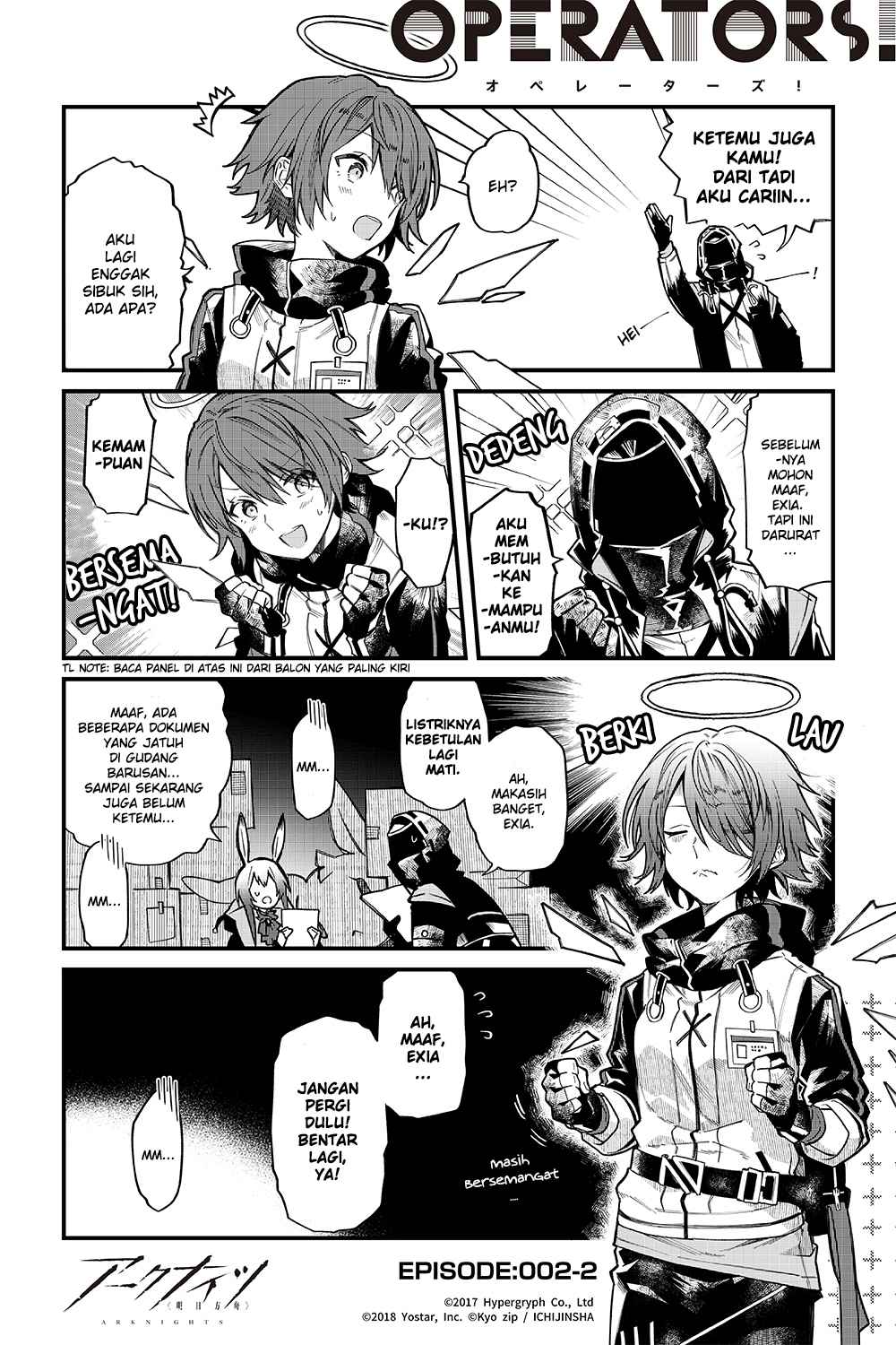 Arknights: OPERATORS! Bab 2 halaman 2