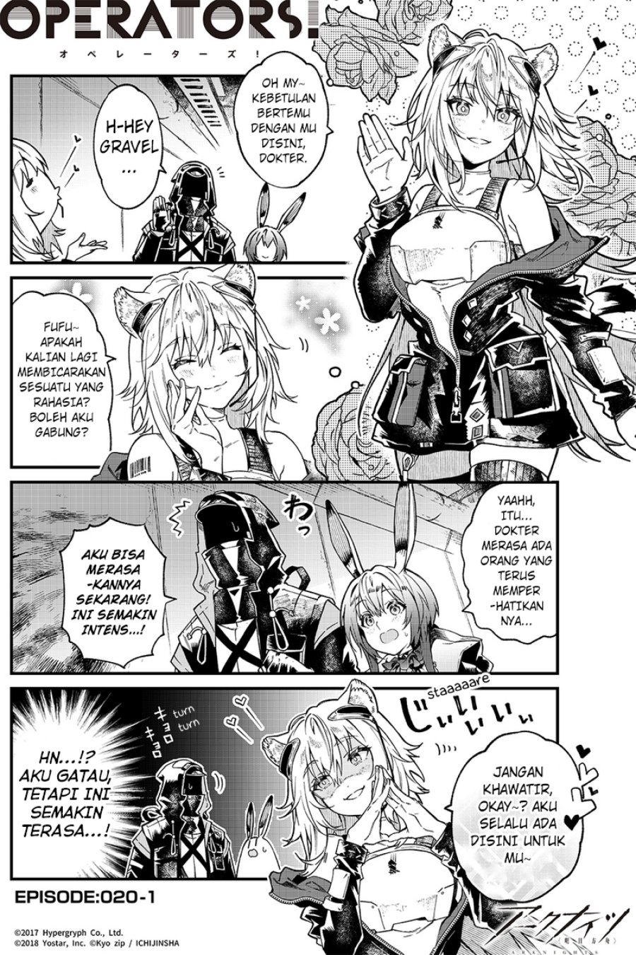 Arknights: OPERATORS! Bab 20 halaman 1