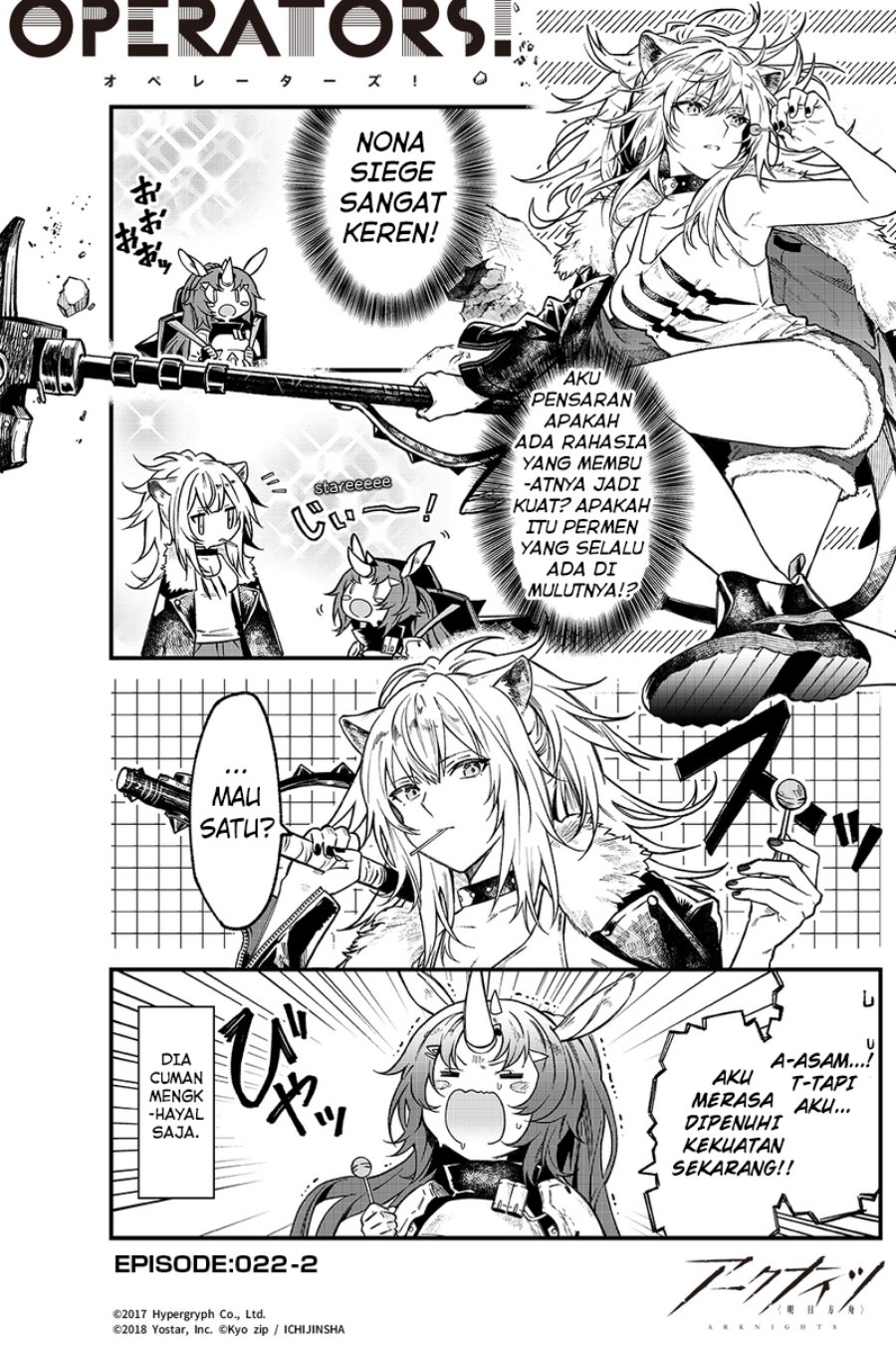 Arknights: OPERATORS! Bab 22 halaman 2