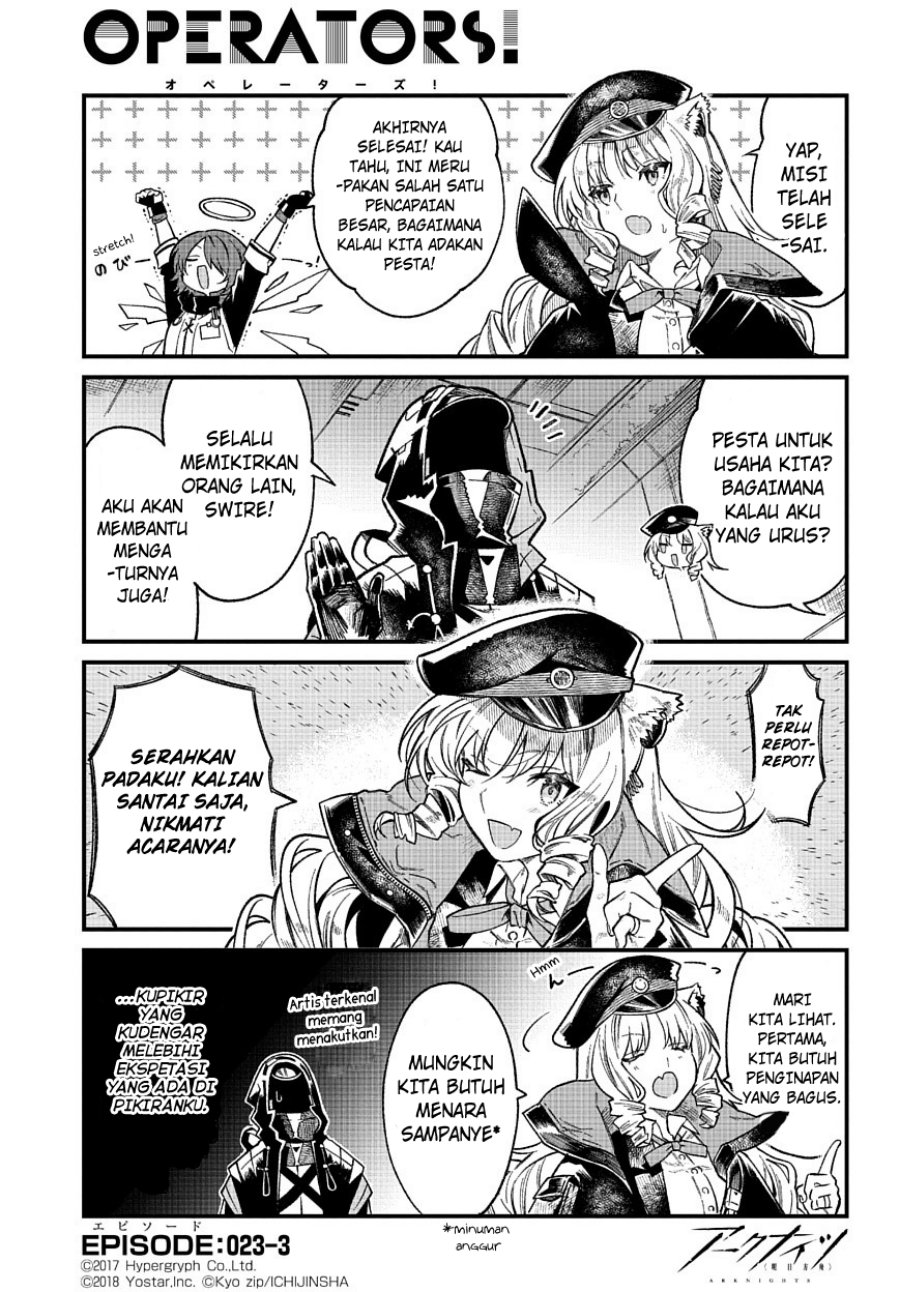 Arknights: OPERATORS! Bab 23 halaman 3