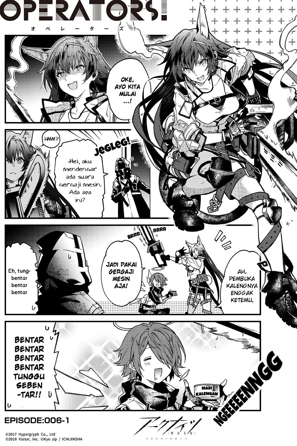 Arknights: OPERATORS! Bab 6 halaman 1