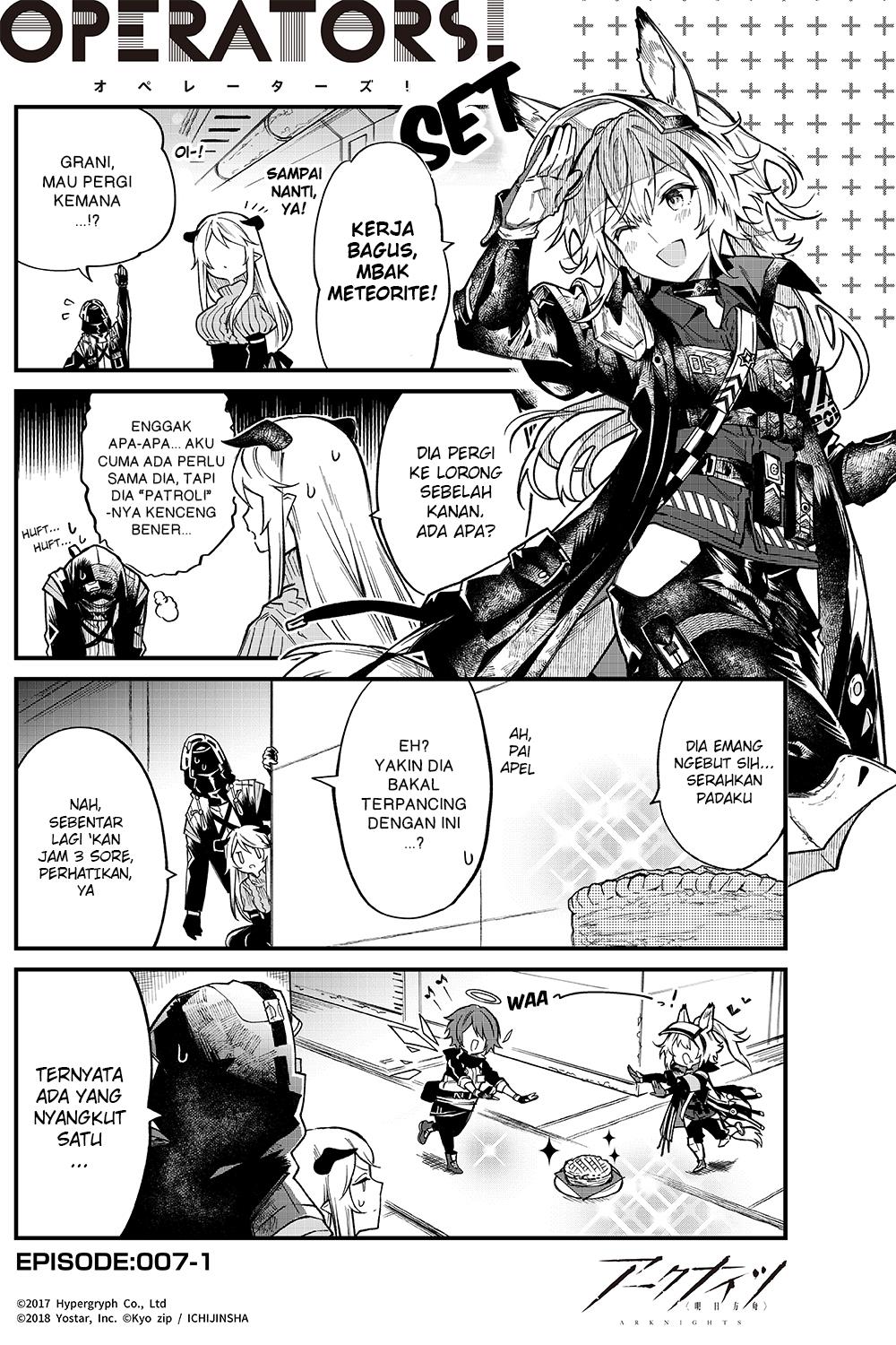 Arknights: OPERATORS! Bab 7 halaman 1