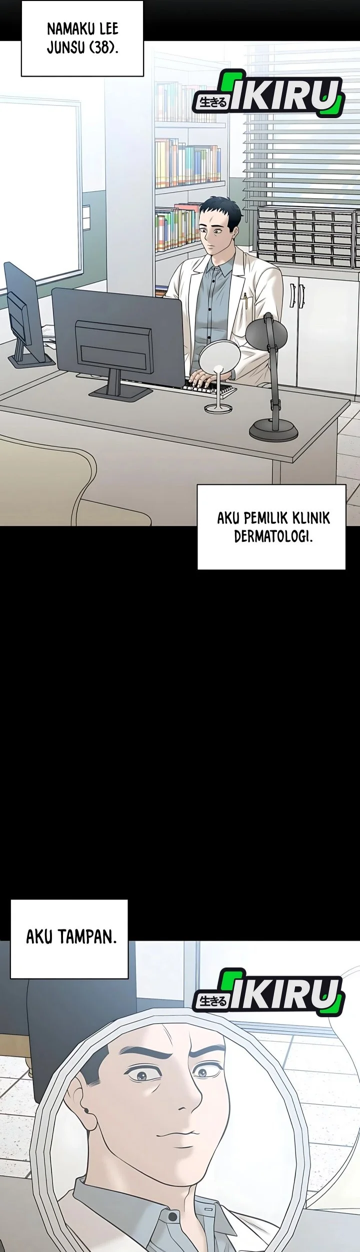 Around Forty chapter 53 halaman 54