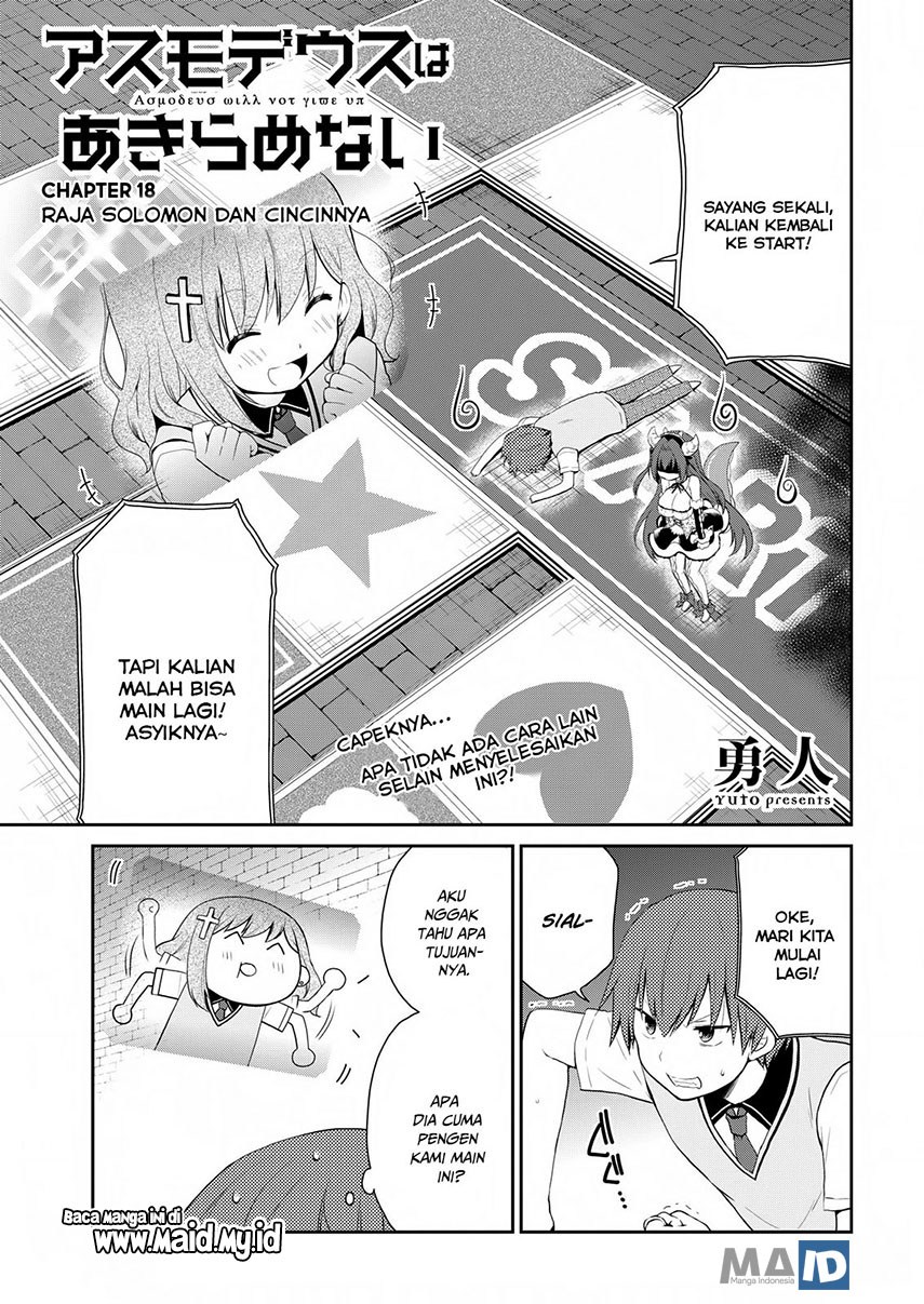 Asmodeus wa Akiramenai Bab 18 halaman 5
