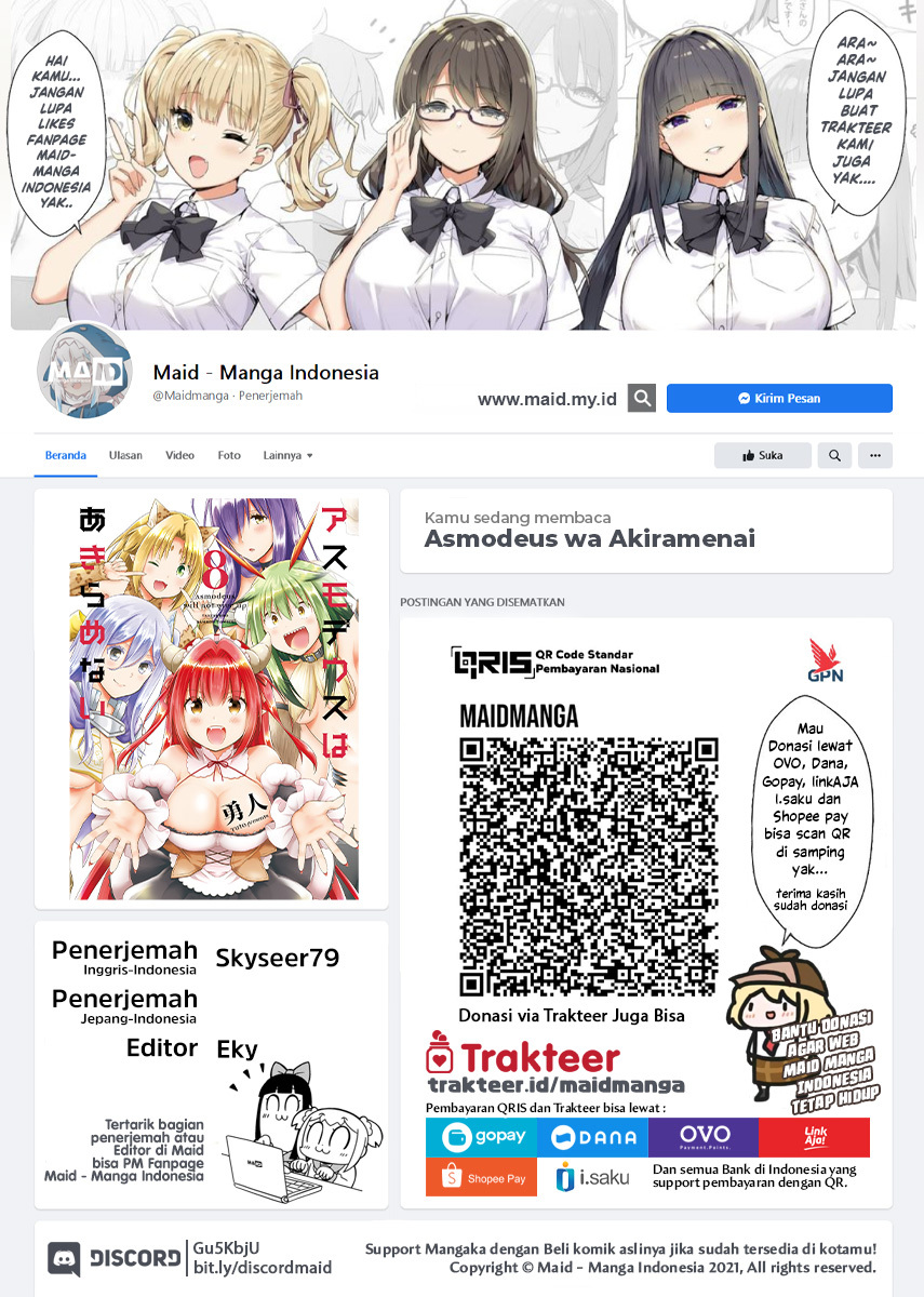 Asmodeus wa Akiramenai chapter 28 halaman 2