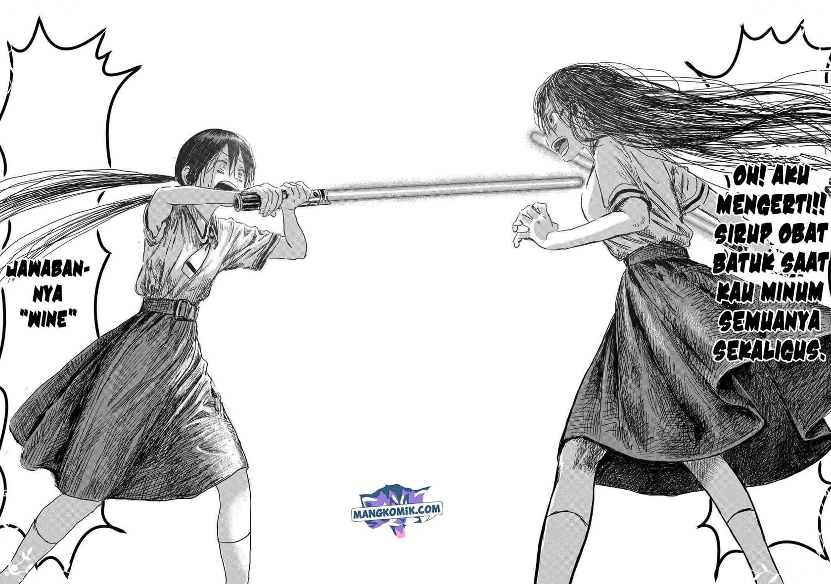 Asobi Asobase Bab 98 halaman 15