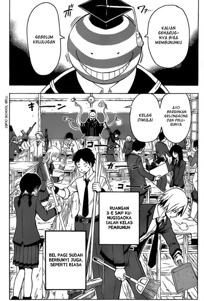 Assassination Classroom chapter 1 halaman 10
