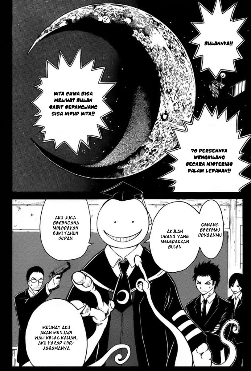 Assassination Classroom chapter 1 halaman 12