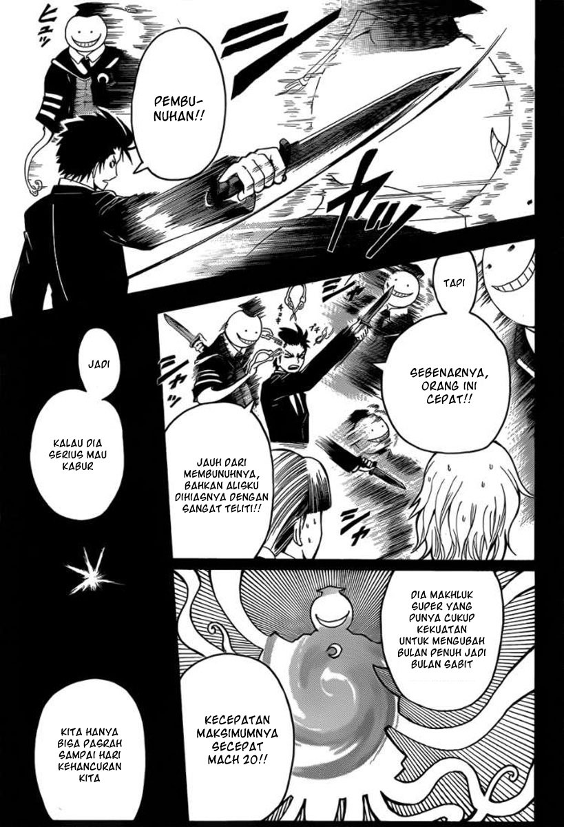 Assassination Classroom chapter 1 halaman 15