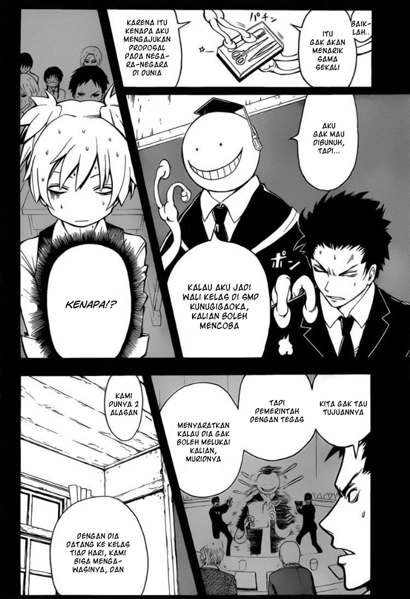 Assassination Classroom chapter 1 halaman 16