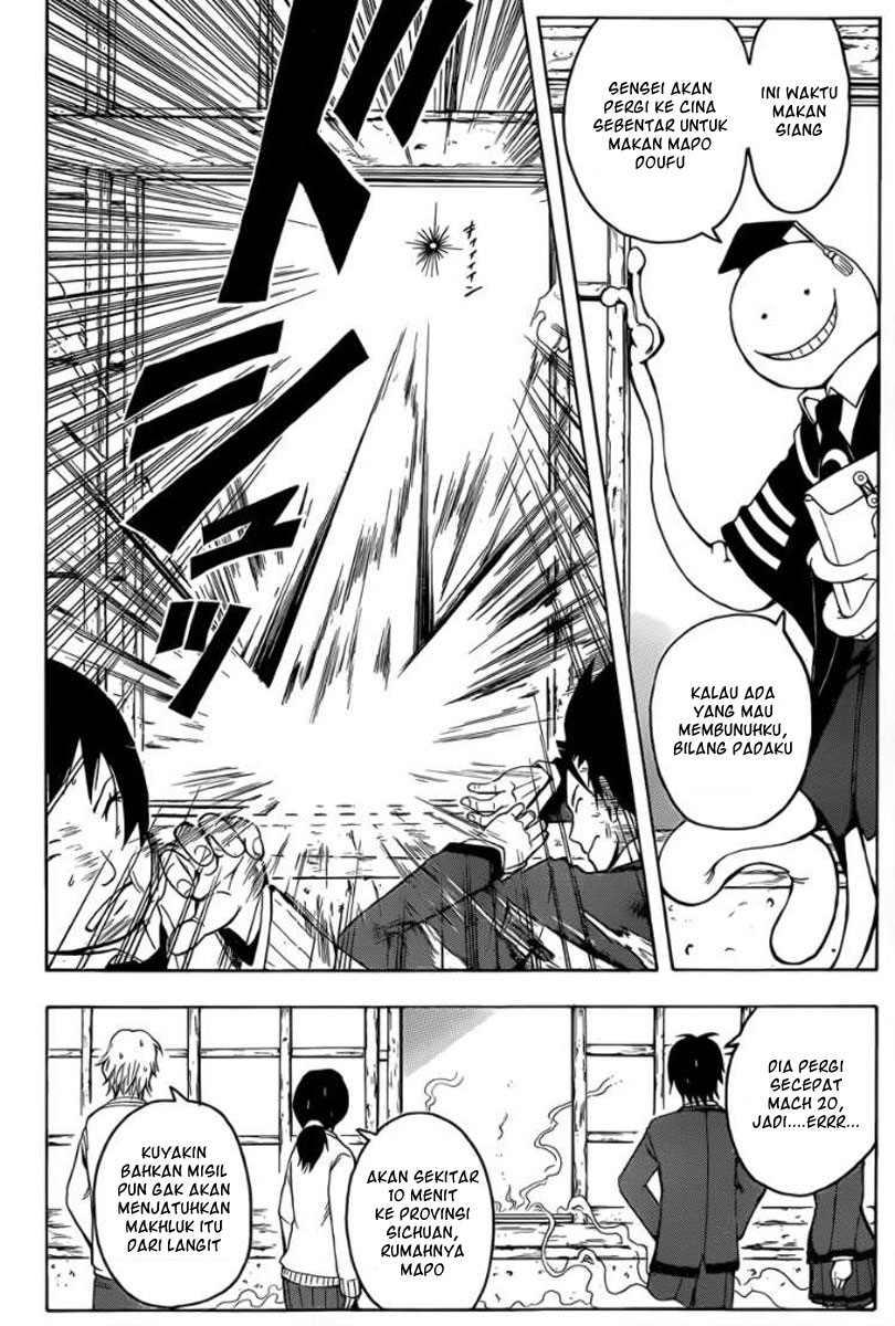 Assassination Classroom chapter 1 halaman 20