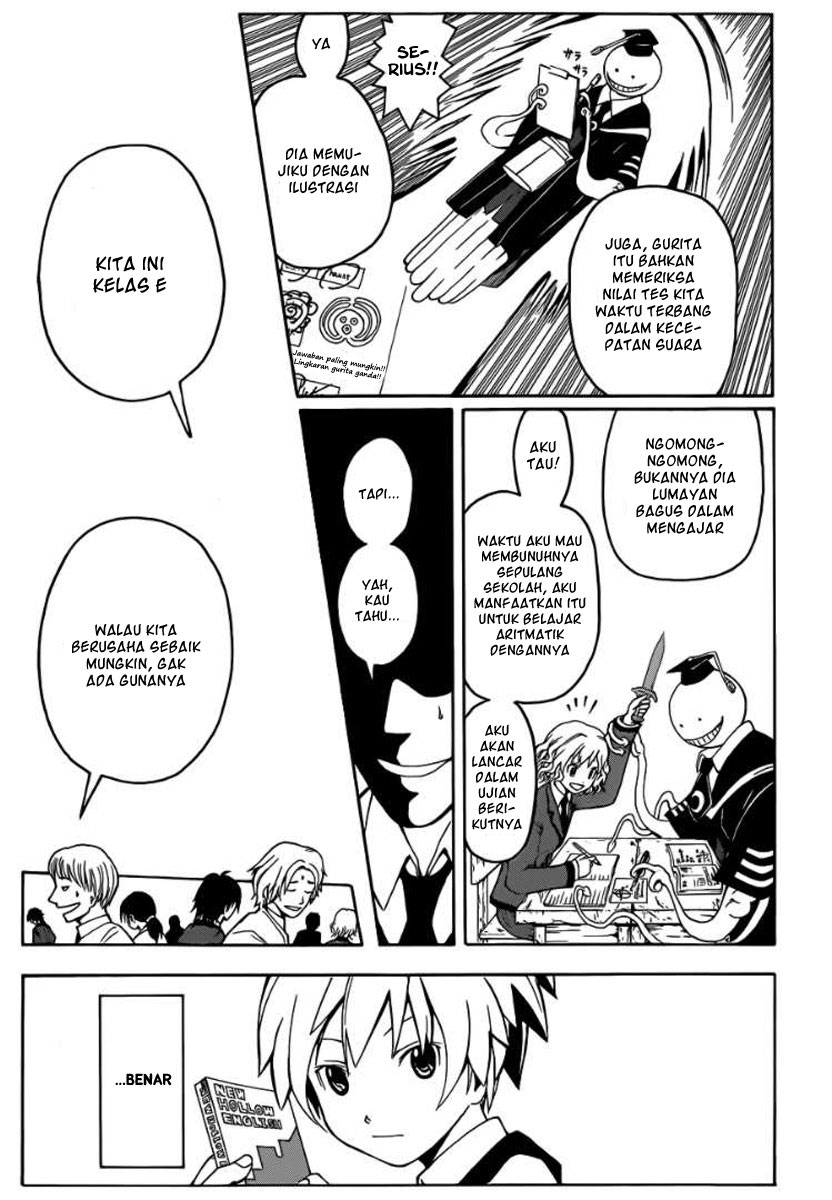 Assassination Classroom chapter 1 halaman 21