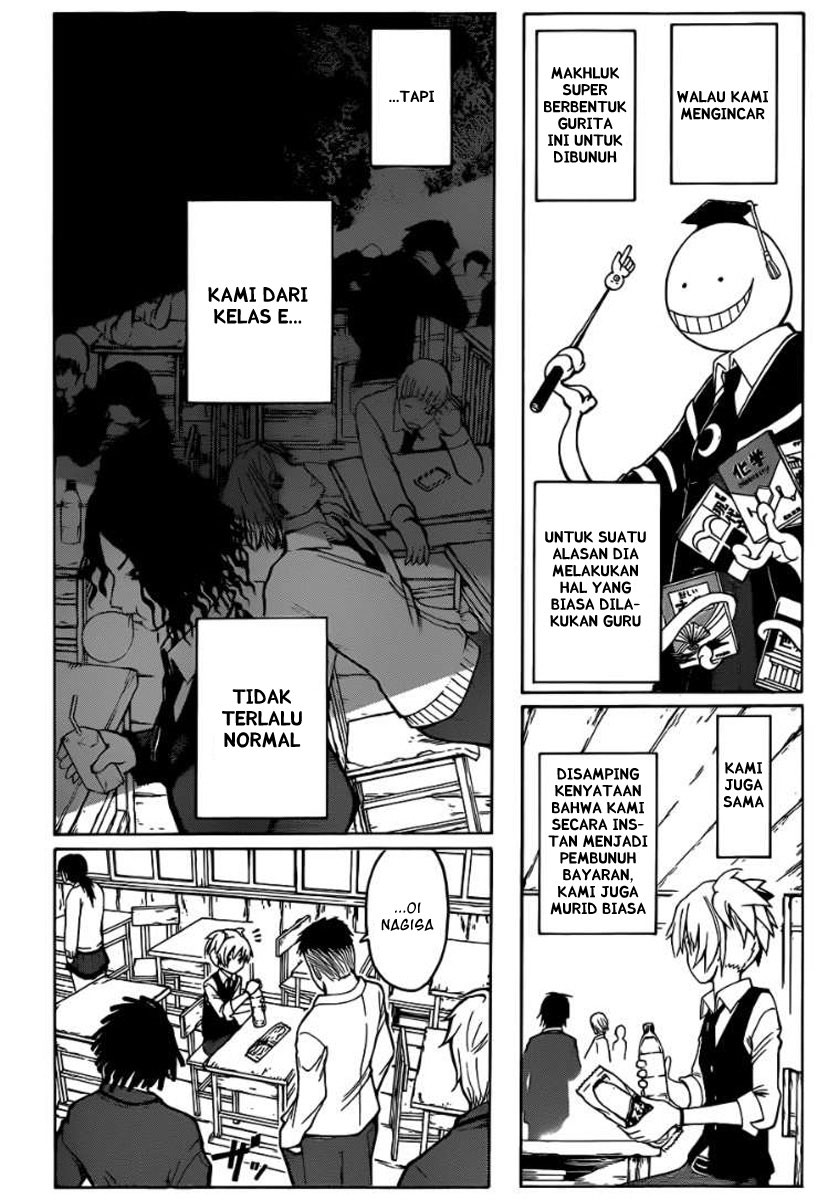 Assassination Classroom chapter 1 halaman 22