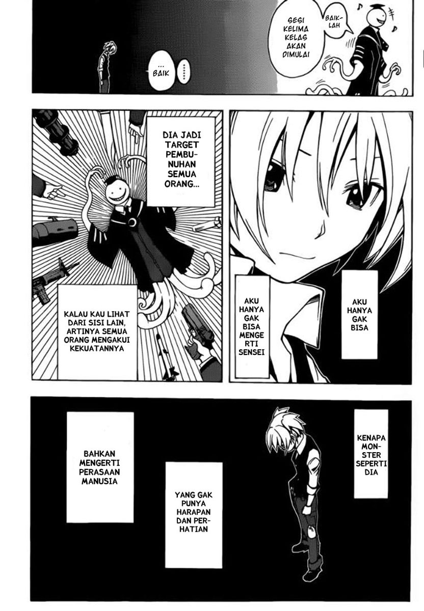 Assassination Classroom chapter 1 halaman 28