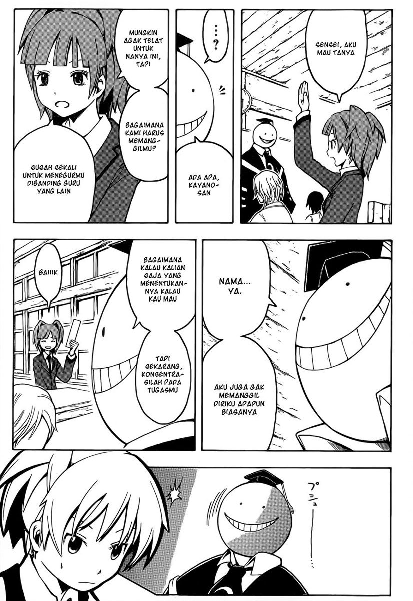 Assassination Classroom chapter 1 halaman 31