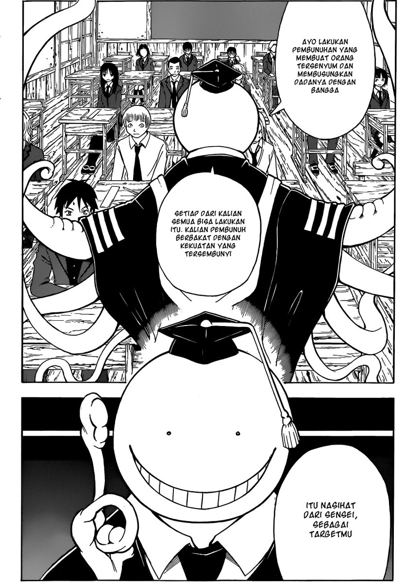 Assassination Classroom chapter 1 halaman 45