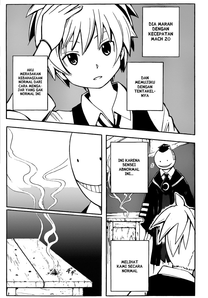 Assassination Classroom chapter 1 halaman 46
