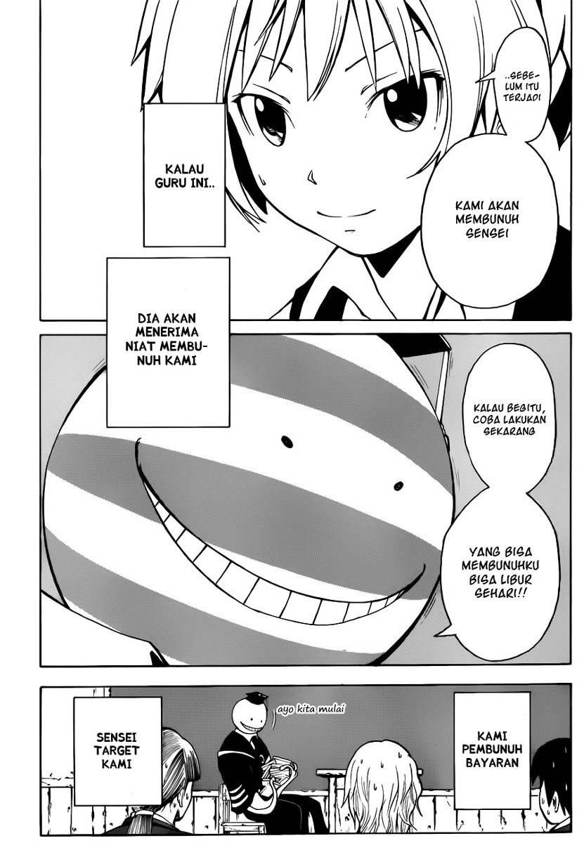 Assassination Classroom chapter 1 halaman 49